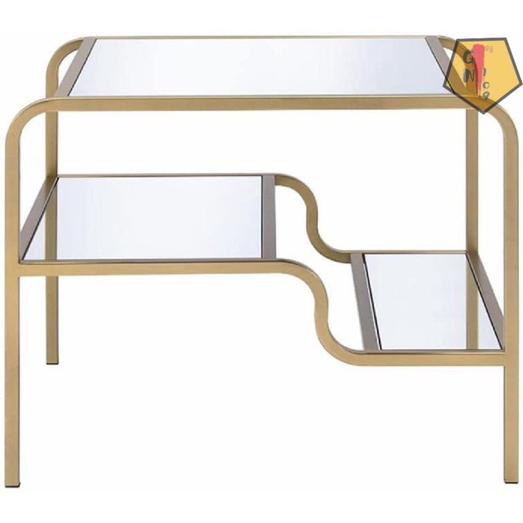 Everly Quinn Glass End Table Wayfair Canada